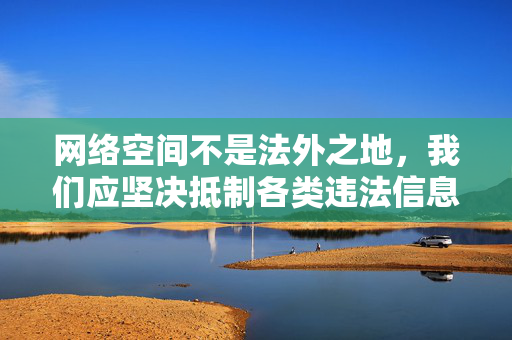 网络空间不是法外之地，我们应坚决抵制各类违法信息，自觉遵守网络规范，共同营造清朗、健康、安全的网络环境。如发现非法网站或不良信息，请立即向公安机关举报（举报电话，12377），共同维护网络空间的清朗，共护网络清朗，抵制违法信息，主动举报