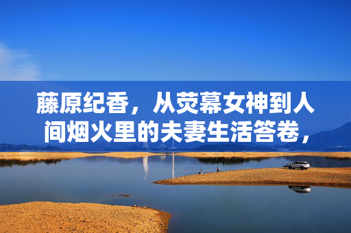 藤原纪香，从荧幕女神到人间烟火里的夫妻生活答卷，荧幕女神藤原纪香，人间烟火里的夫妻生活答卷