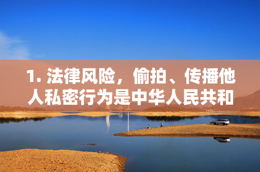 1. 法律风险，偷拍、传播他人私密行为是中华人民共和国治安管理处罚法刑法等法律严厉打击的行为，可能面临拘留、罚款甚至刑事责任，偷拍传播私密行为，法律严惩，后果严重