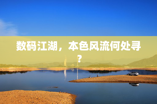 数码江湖,本色风流何处寻? 数码江湖,本色风流何处寻?