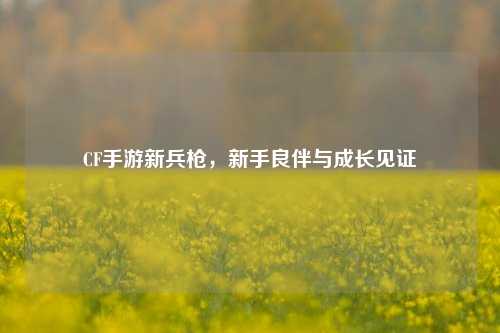 CF手游新兵枪,新手良伴与成长见证