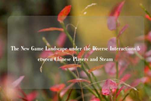 The New Game Landscape under the Diverse Interactions between Chinese Players and Steam