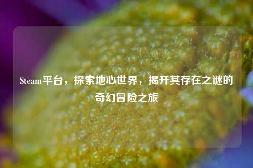 Steam平台,探索地心世界,揭开其存在之谜的奇幻冒险之旅